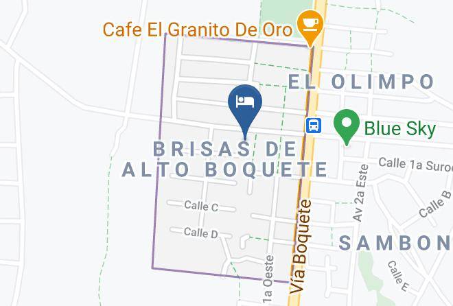 Boquete - Spanish By The River Maps