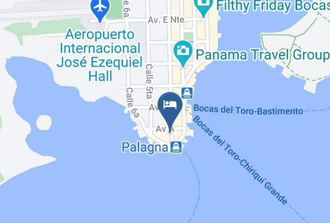 Bocas Del Toro - Spanish By The Sea Maps