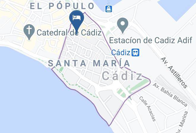 Cadiz - Spanish Galleon Lodge Maps
