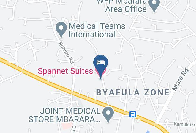 Mbarara - Spannet Suites Maps