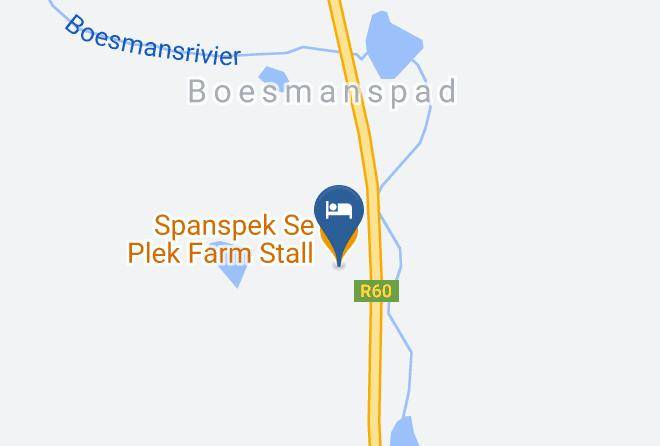 Cape Winelands - Spanspek Se Plek Farm Stall Maps