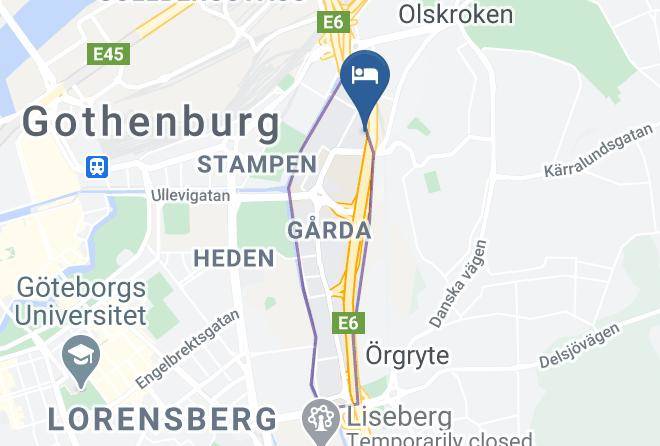 Goteborg - Spar Hotel Garda Maps