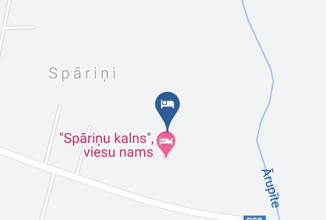 Sparinu Kalns Viesu Nams Map