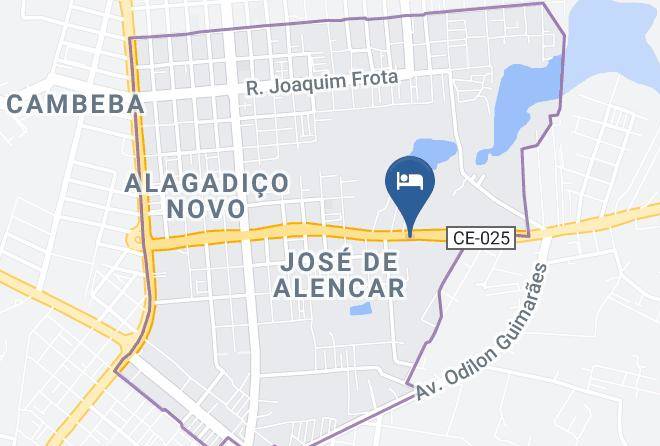 Fortaleza - Spark Motel Maps