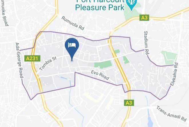 Port Harcourt - Sparklyn Hotels And Suites Maps