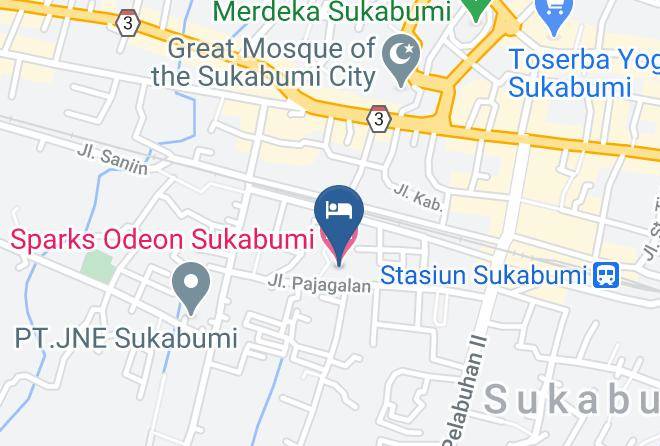 Kota Sukabumi - Sparks Odeon Sukabumi Maps