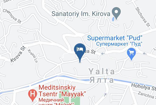 Yalta - Sparta Hotel Maps