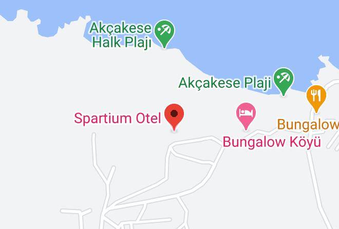 Akcakese - Spartium Otel Maps