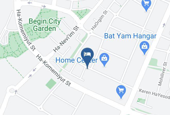 Bat Yam - Spat Business Hotel Maps
