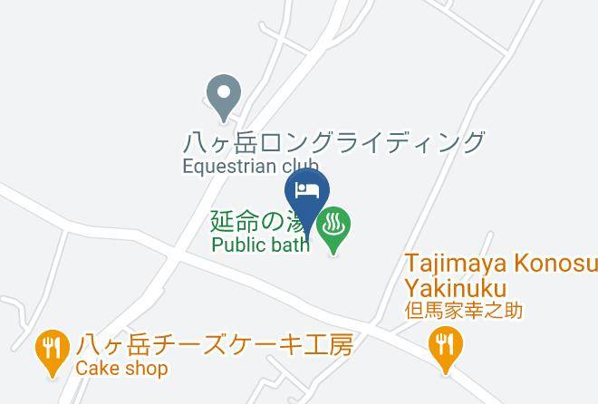 Hokuto City - Spatio Kobuchisawa Hotel Maps