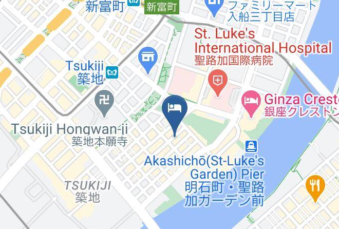 Chuo Ward - Spatium Ginza Maps
