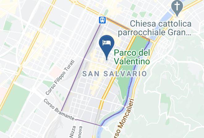 Turin - Spazio Madama Residence Maps