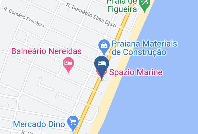 Guaratuba - Spazio Marine Hotel Maps
