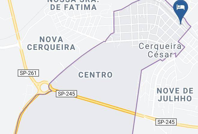 Cerqueira Cesar - Spazio Verde Hotel Maps