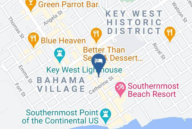Speakeasy Inn & Rum Bar Map