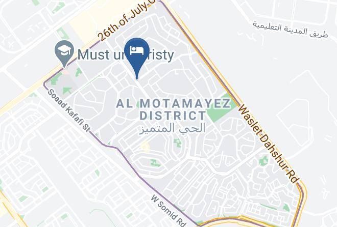 6th Of October - Spectra Inn Hotel Maps