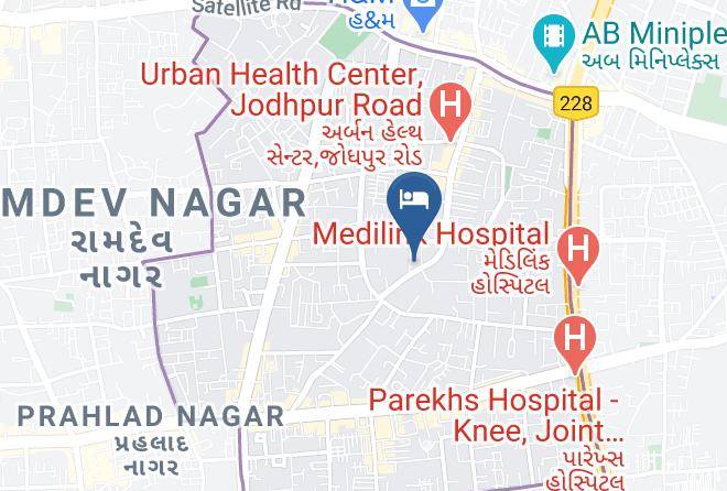 Ahmadabad - Spectrum Aatithya Maps