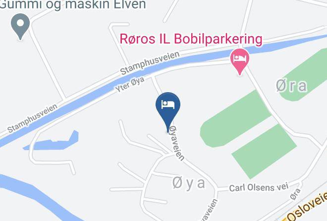 Roros - Speiderhytta Roros Maps