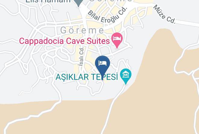 Goreme - Spelunca Cave Hotel Maps