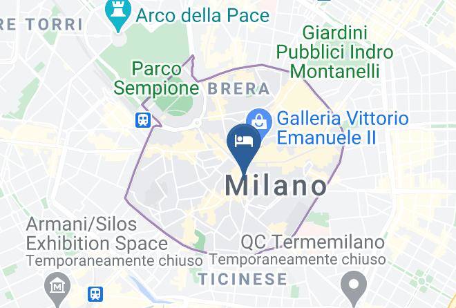 Milan - Speronari Suites Maps