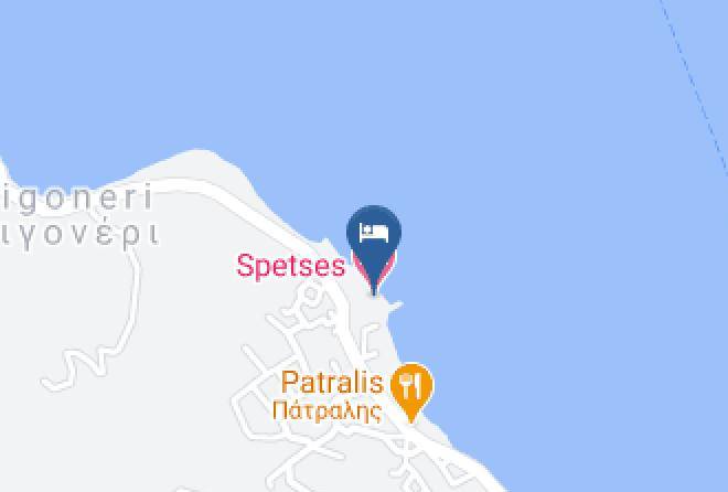 Perifereiaki Enotita Nison - Spetses Hotel Maps
