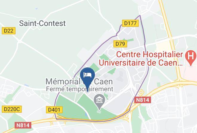Calvados - Sphinx Residences Tempologis Maps