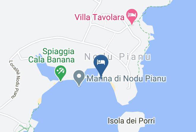 Sassari - Spiaggia Di Nodu Pianu Maps