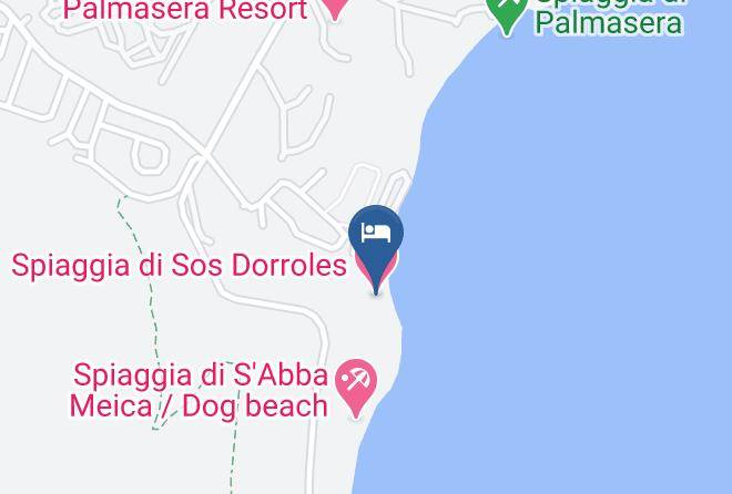 Nuoro - Spiaggia Di Sos Dorroles Maps