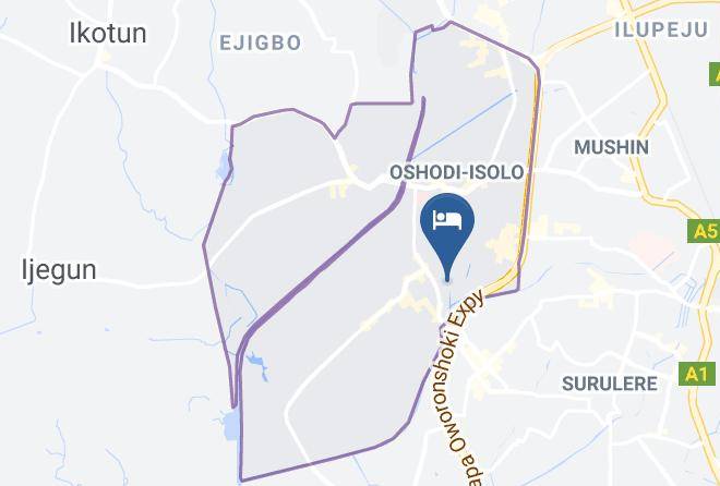 Surulere - Spice Garden Hotel Maps