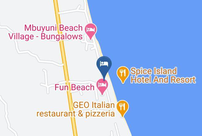 Zanzibar South - Spice Island Hotel & Resort Maps