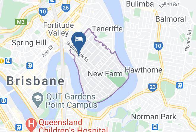 Brisbane - Spicers Balfour Hotel Maps