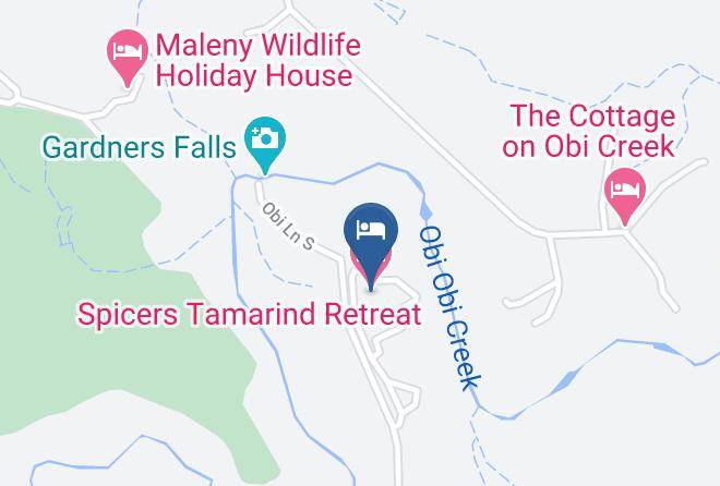 Sunshine Coast - Spicers Tamarind Retreat Maps