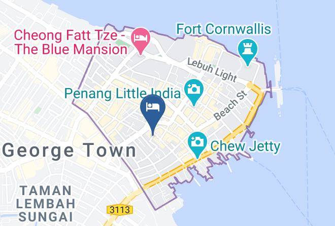 Georgetown - Spices Hotel Maps