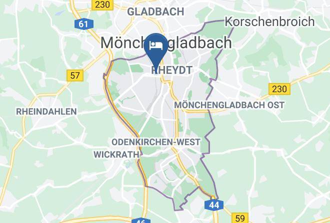 Monchengladbach - Hotel Spickhofen Maps