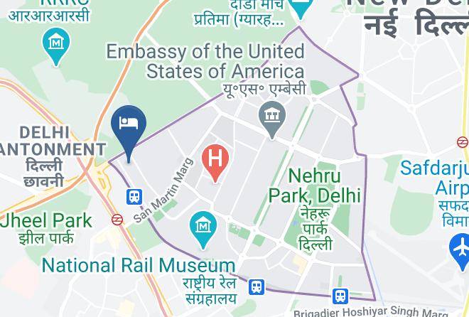 Chanakyapuri - Taj Palace New Delhi Maps