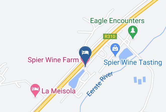Cape Winelands - Spier Wine Farm Maps