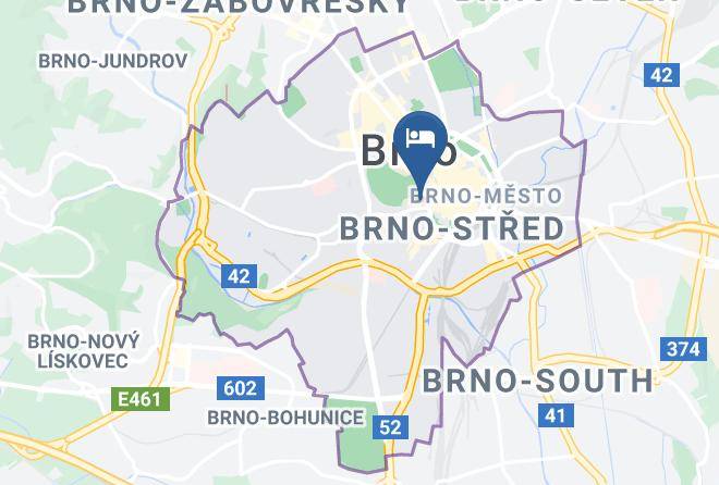 Brno - Spilberk Villa Pellicova Maps