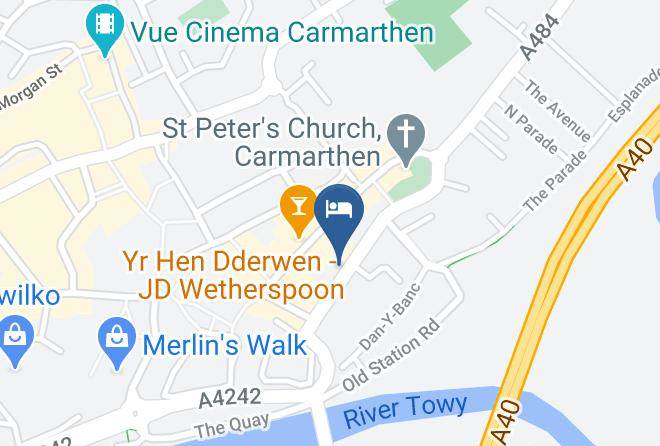 Carmarthenshire - Spilman Hotel Maps