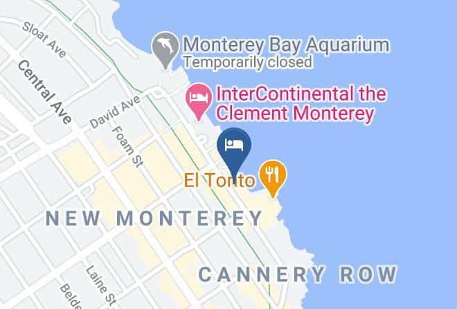 Monterey - Spindrift Inn Maps