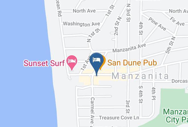 Tillamook - Spindrift Inn Maps