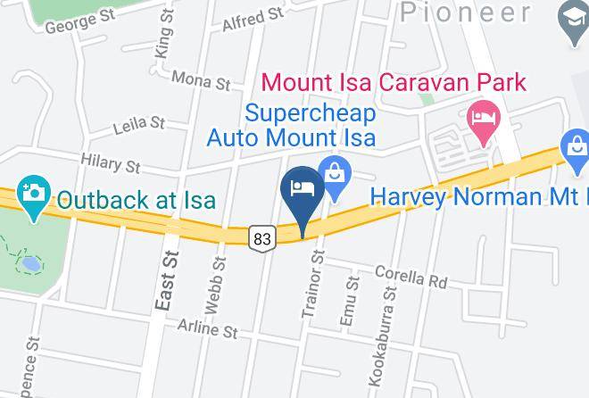 Mount Isa - Spinifex Motel Maps