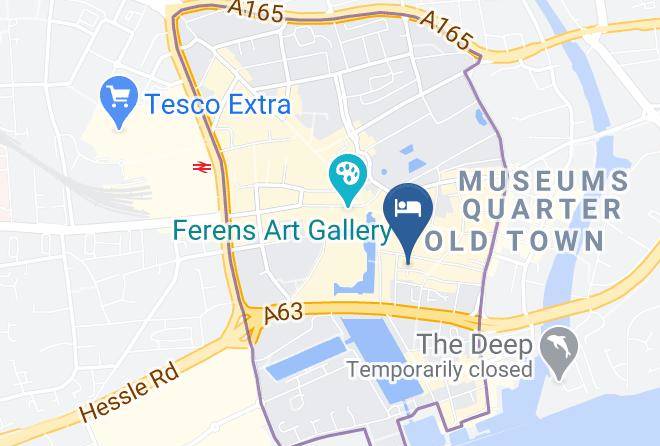 Kingston Upon Hull - Spirit Of Prince Street Hull Old Town Maps