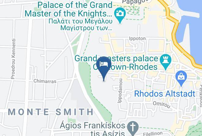 Dodecanese - Spirit Of The Knights Boutique Hotel Maps