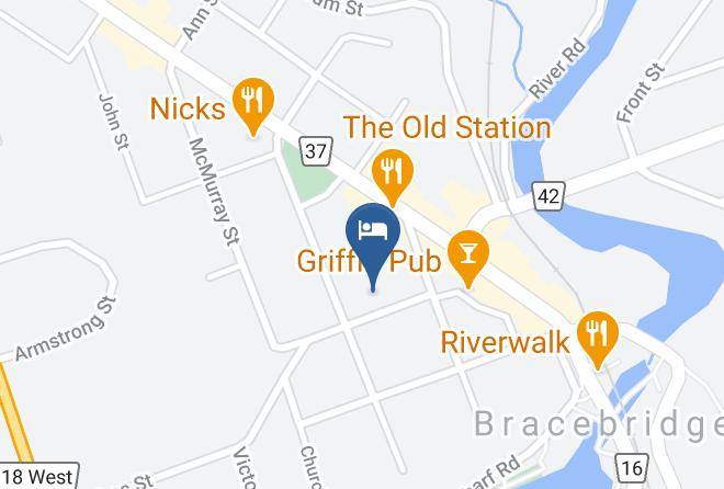 Muskoka - Spiritbear Bed And Breakfast Maps
