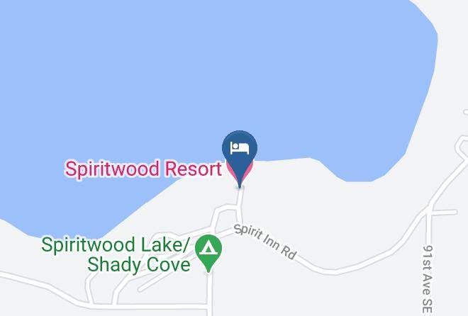 Spiritwood Resort Map