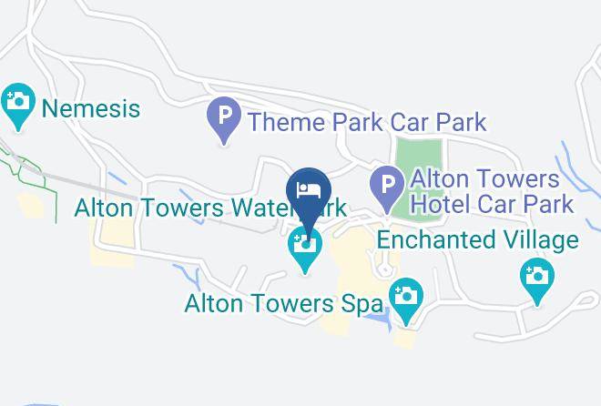 Staffs - Splash Landings Hotel Maps