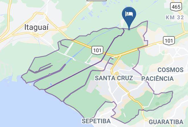 Rio De Janeiro Santa Cruz - Splash Park Hotel Clube Maps