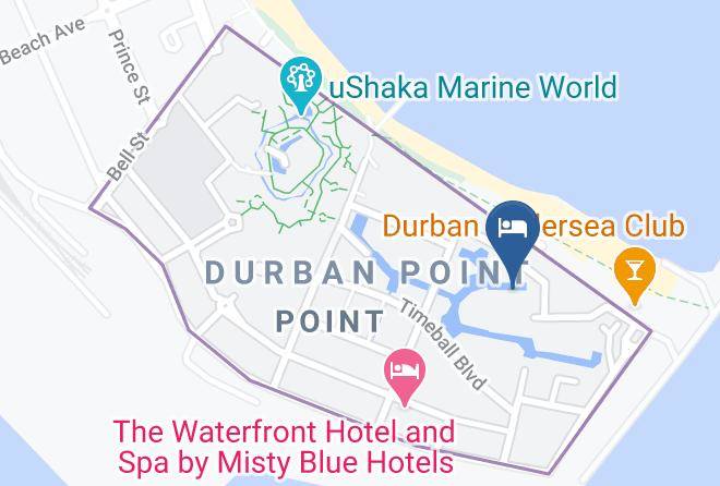 Ethekwini - Splashes Point Waterfront Maps