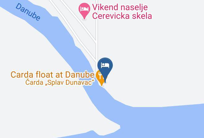 Juzno Backi - Splav Dunavac Maps