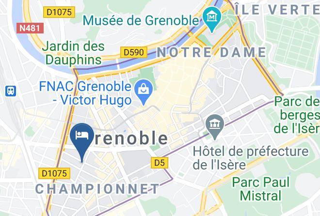 Isere - Splendid Hotel Grenoble Centre Gare Maps